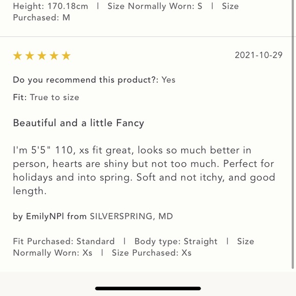 Anthropologie Hearts High Neck Sweater Size XL. - Picture 7 of 7